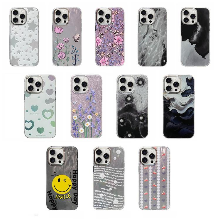 For iPhone 15 Pro Cooling Flash Feather TPU + PC Phone Case(Pentagram) - HoMEdemic™ 