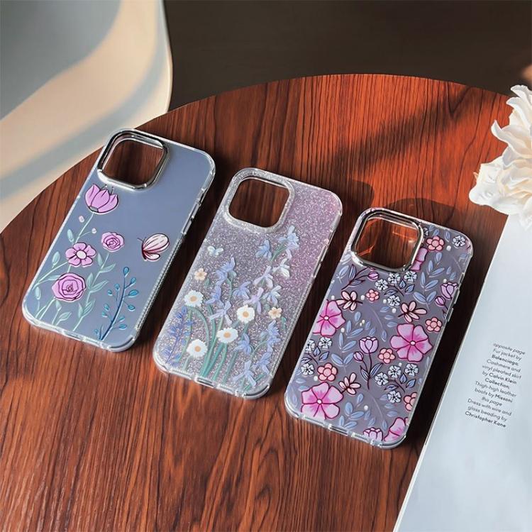 For iPhone 15 Pro Cooling Flash Feather TPU + PC Phone Case(Pentagram) - HoMEdemic™ 
