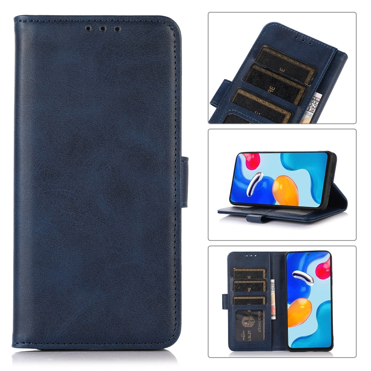 For iPhone 15 Pro Cow Texture Leather Phone Case(Blue) - HoMEdemic™ 