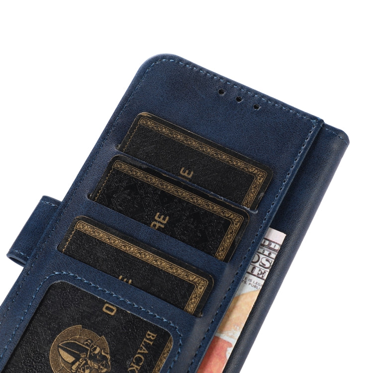 For iPhone 15 Pro Cow Texture Leather Phone Case(Blue) - HoMEdemic™ 