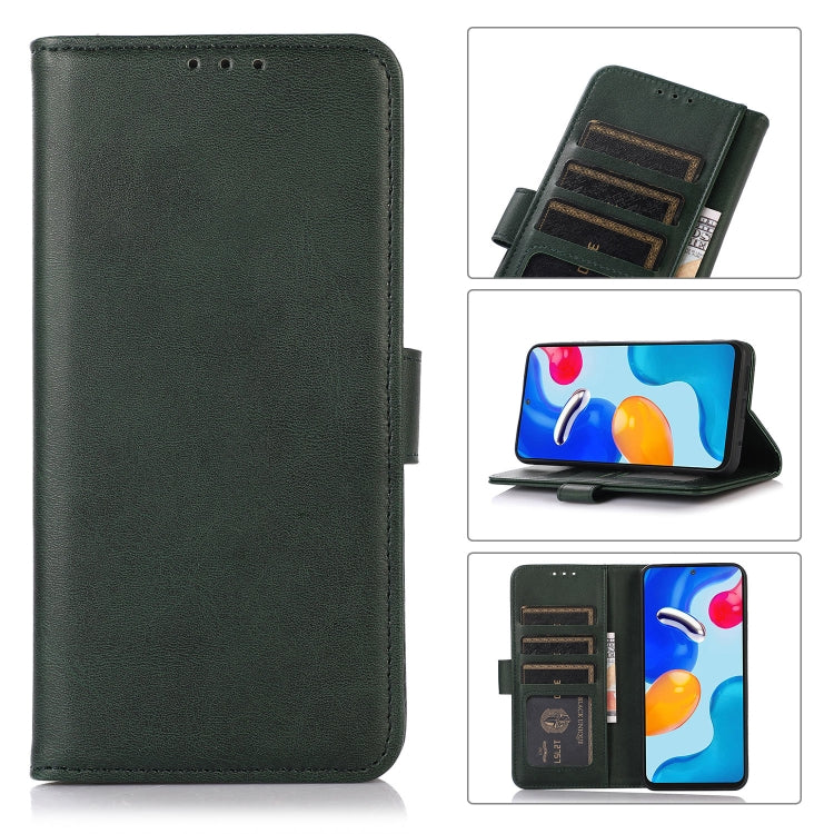 For iPhone 15 Pro Cow Texture Leather Phone Case(Green) - HoMEdemic™ 