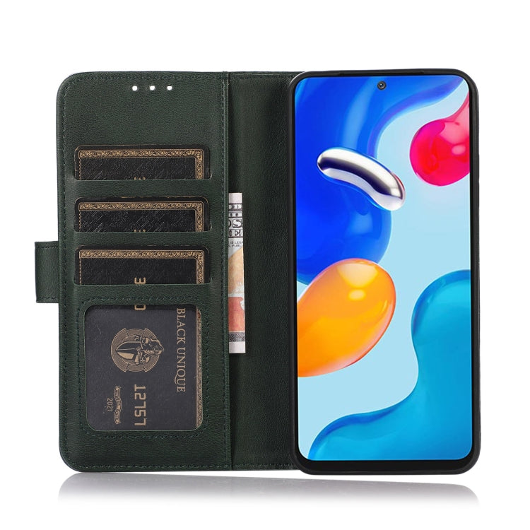 For iPhone 15 Pro Cow Texture Leather Phone Case(Green) - HoMEdemic™ 