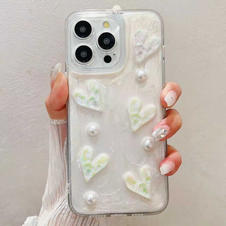 For iPhone 15 Pro Cream Gum Decoden TPU Phone Case(Love) - HoMEdemic™ 