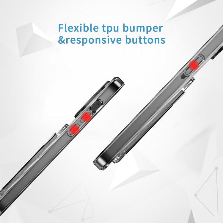 For iPhone 15 Pro Crystal Clear Wallet Air Bag Phone Case(Transparent) - HoMEdemic™ 