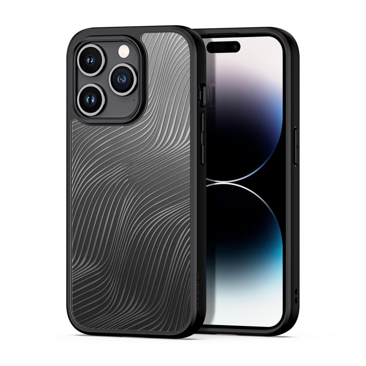 For iPhone 15 Pro DUX DUCIS Aimo Series  Frosted Feel Phone Case(Black) - HoMEdemic™ 