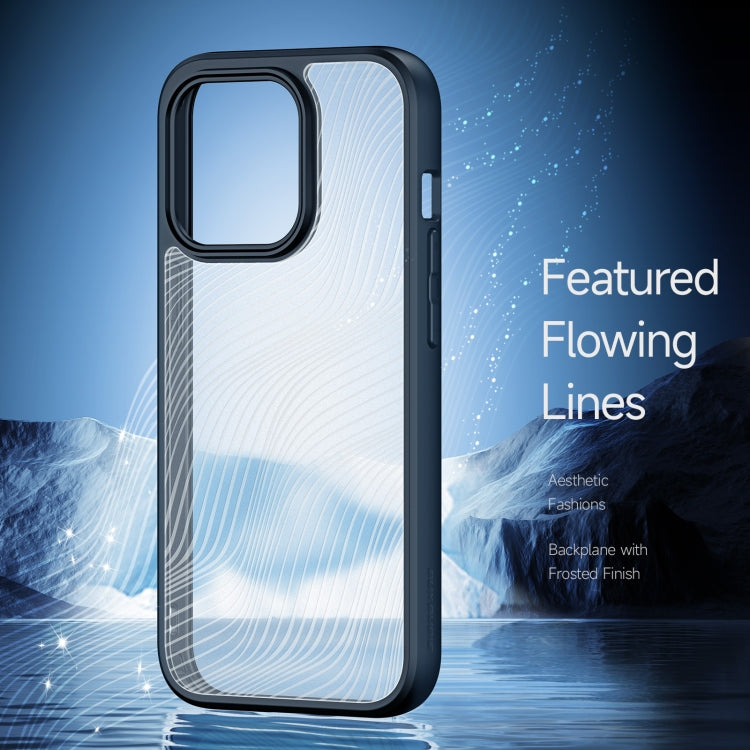 For iPhone 15 Pro DUX DUCIS Aimo Series  Frosted Feel Phone Case(Black) - HoMEdemic™ 