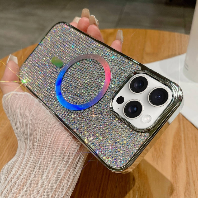 For iPhone 15 Pro Diamonds Plated Magsafe Phone Case(Colorful) - HoMEdemic™ 