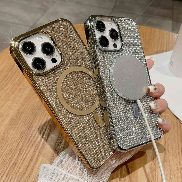 For iPhone 15 Pro Diamonds Plated Magsafe Phone Case(Colorful) - HoMEdemic™ 