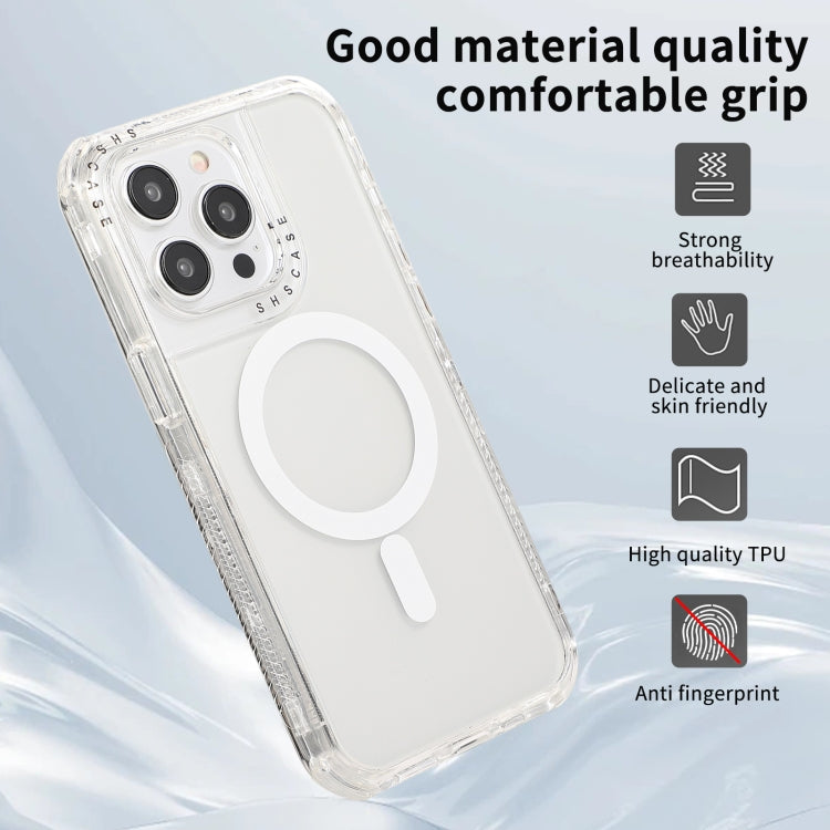 For iPhone 15 Pro Dreamland MagSafe Magnetic 3 in 1 TPU + PC Phone Case(Transparent) - HoMEdemic™ 