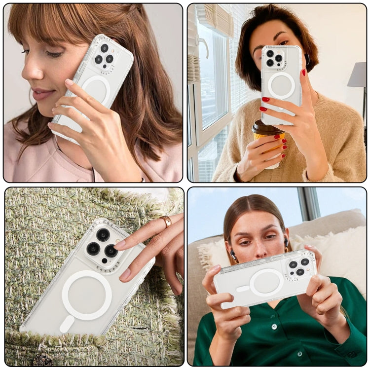 For iPhone 15 Pro Dreamland MagSafe Magnetic 3 in 1 TPU + PC Phone Case(Transparent) - HoMEdemic™ 