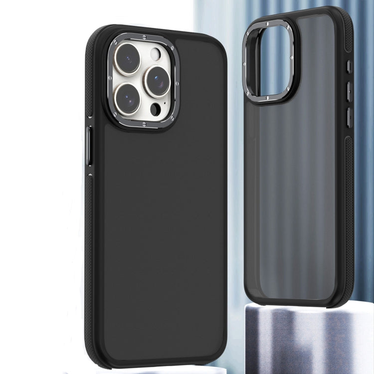 For iPhone 15 Pro Dual-Color Shockproof TPU Phone Case(Black) - HoMEdemic™ 