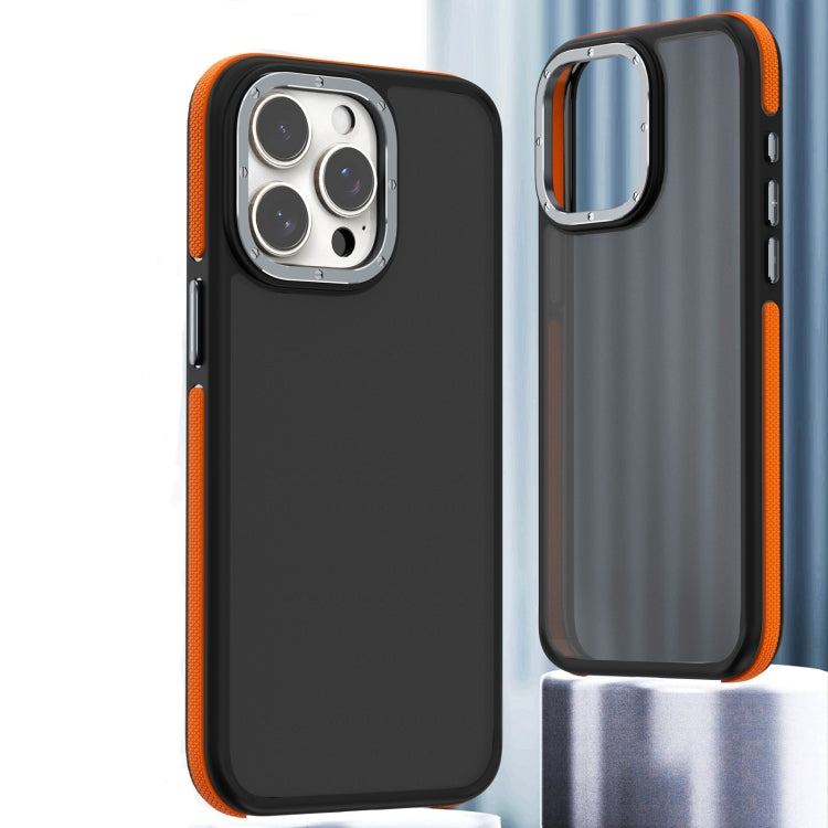 For iPhone 15 Pro Dual-Color Shockproof TPU Phone Case(Orange) - HoMEdemic™ 