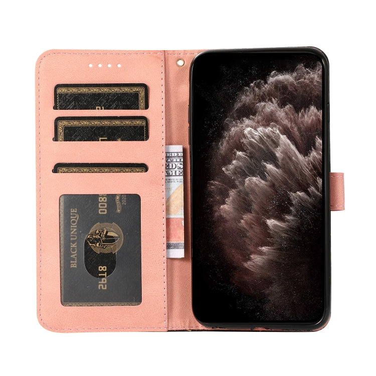 For iPhone 15 Pro Dual-color Stitching Leather Phone Case(Black Rose Gold) - HoMEdemic™ 