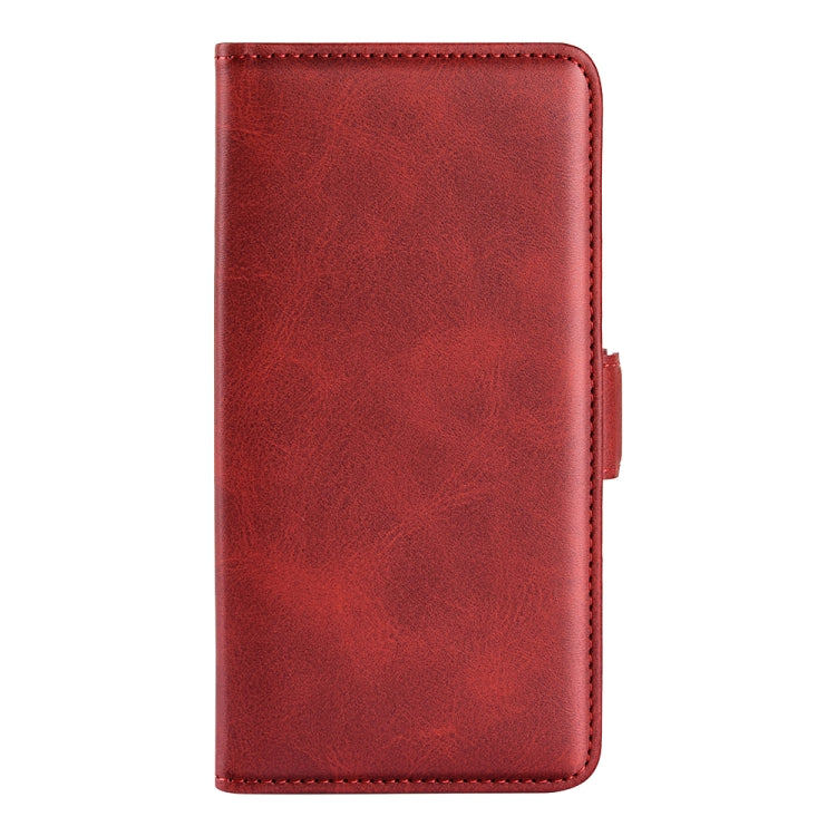 For iPhone 15 Pro Dual-side Magnetic Buckle Horizontal Flip Leather Phone Case(Red) - HoMEdemic™ 