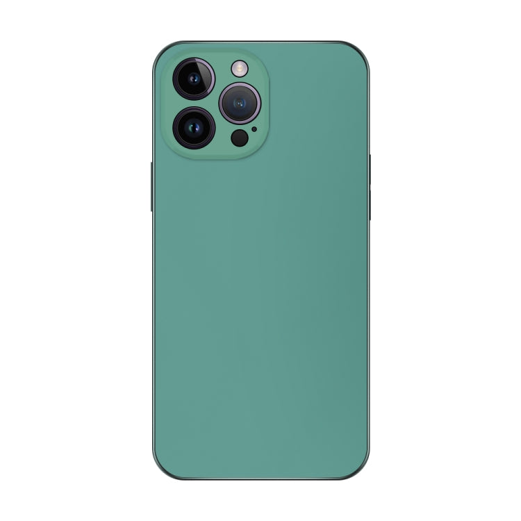 For iPhone 15 Pro Electroplating AG Frosted Phone Case(Green) - HoMEdemic™ 