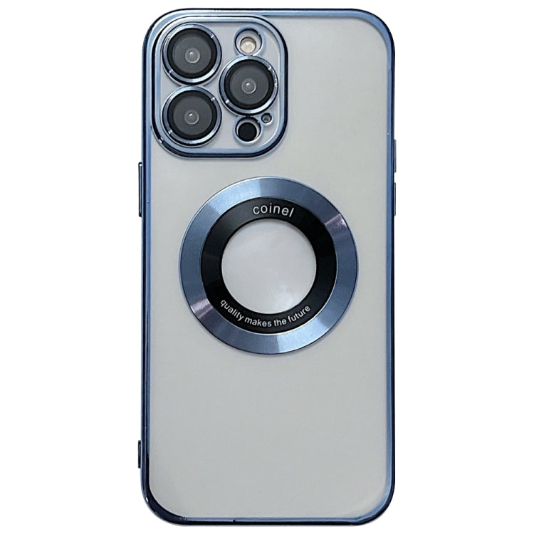 For iPhone 15 Pro Electroplating Magsafe TPU Phone Case(Blue) - HoMEdemic™ 