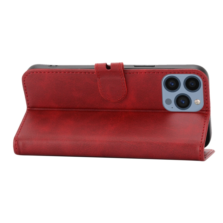 For iPhone 15 Pro Embossed Happy Cat Pattern Flip Leather Phone Case(Red) - HoMEdemic™ 