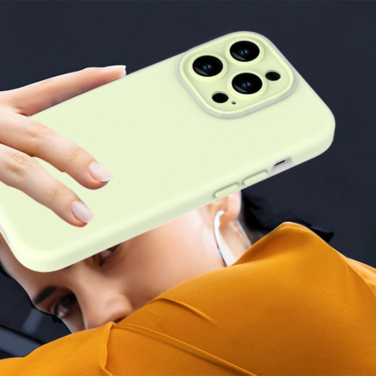 For iPhone 15 Pro Fine Hole Dopamine PC Phone Case(Pink) - HoMEdemic™ 