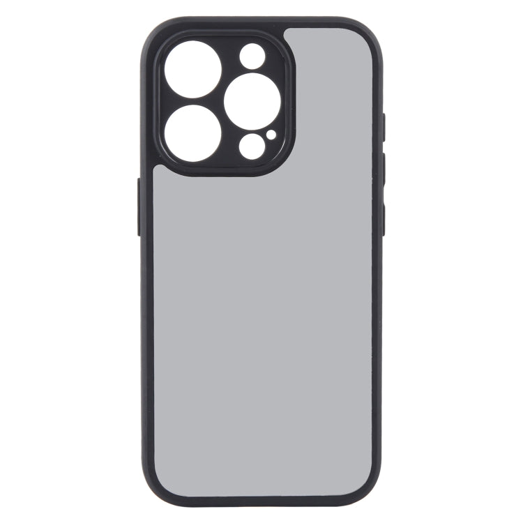 For iPhone 15 Pro Fine Pore Matte Black TPU + PC Phone Case - HoMEdemic™ 