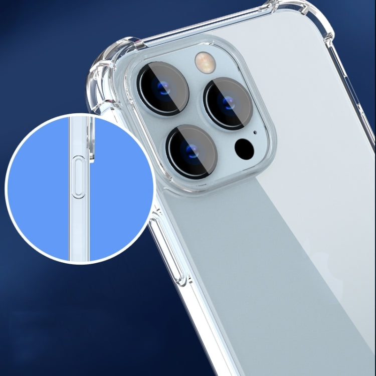 For iPhone 15 Pro Four-corner Airbag Anti-fall Phone Case(Transparent) - HoMEdemic™ 
