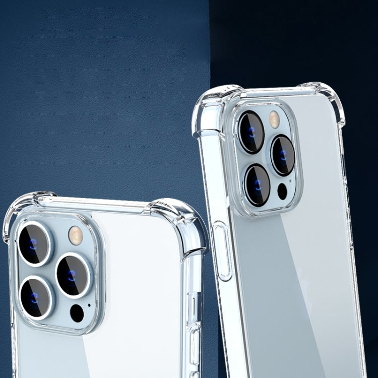 For iPhone 15 Pro Four-corner Airbag Anti-fall Phone Case(Transparent) - HoMEdemic™ 