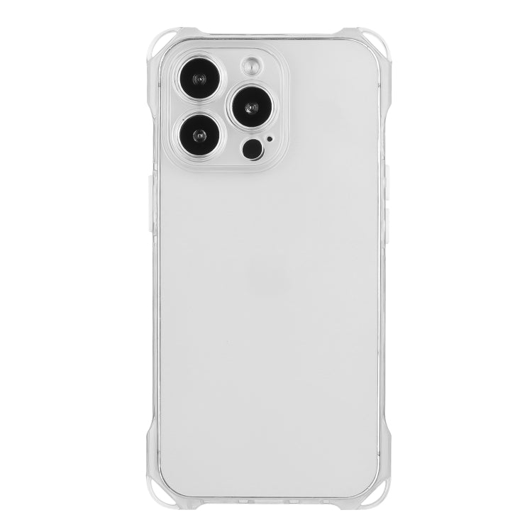 For iPhone 15 Pro Four-corner Shockproof TPU Phone Case(Transparent) - HoMEdemic™ 