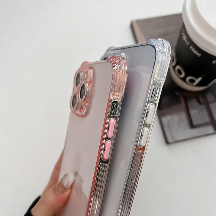 For iPhone 15 Pro Four-corner Shockproof TPU Phone Case(Transparent) - HoMEdemic™ 