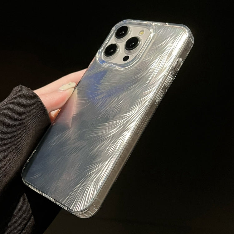 For iPhone 15 Pro Foxtail Bronzing Laser Gradient Phone Case(Black) - HoMEdemic™ 