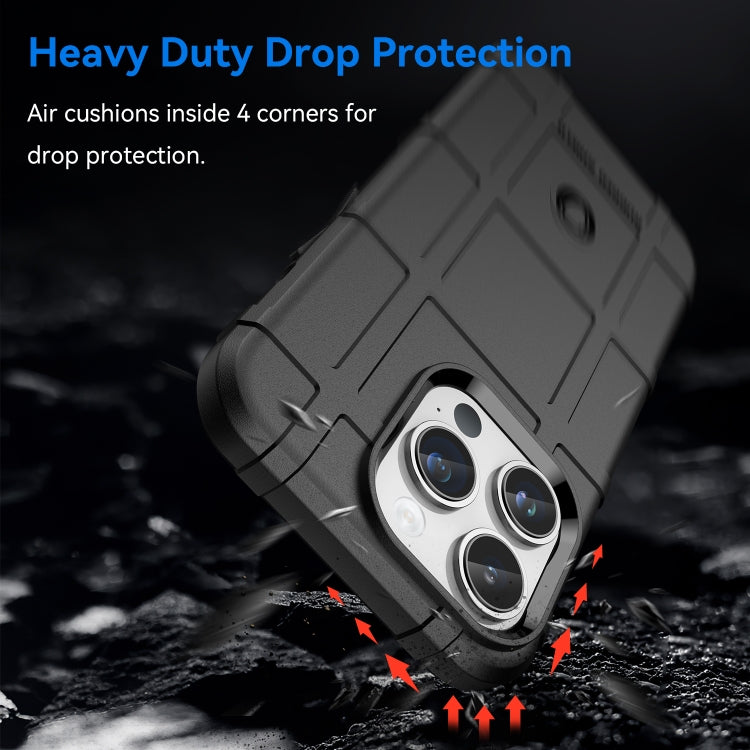 For iPhone 15 Pro Full Coverage Shockproof TPU Phone Case(Black) - HoMEdemic™ 