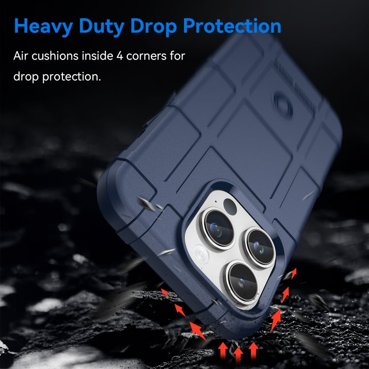 For iPhone 15 Pro Full Coverage Shockproof TPU Phone Case(Blue) - HoMEdemic™ 
