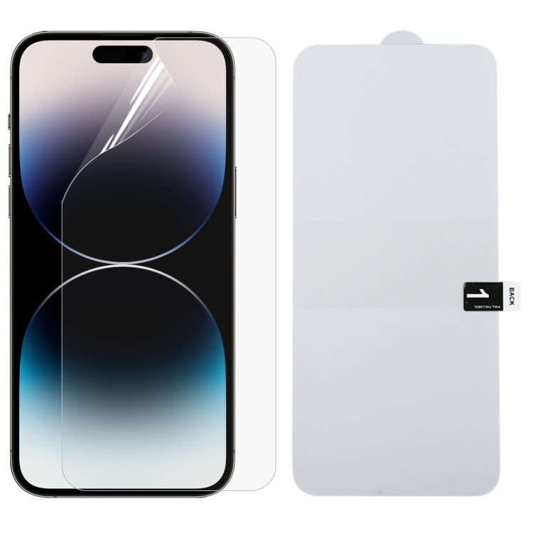 For iPhone 15 Pro Full Screen Protector Explosion-proof Hydrogel Film - HoMEdemic™ 