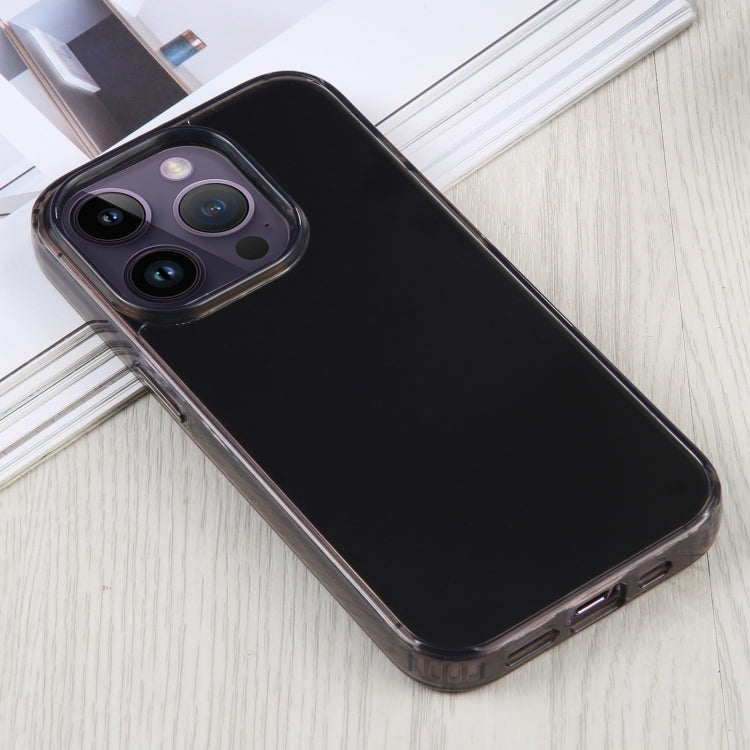 For iPhone 15 Pro GEBEI Acrylic Phone Case(Transparent Black) - HoMEdemic™ 