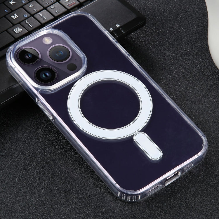 For iPhone 15 Pro GEBEI MagSafe Magnetic Transparent Phone Case(Transparent) - HoMEdemic™ 