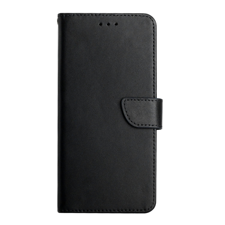 For iPhone 15 Pro Genuine Leather Fingerprint-proof Flip Phone Case(Black) - HoMEdemic™ 