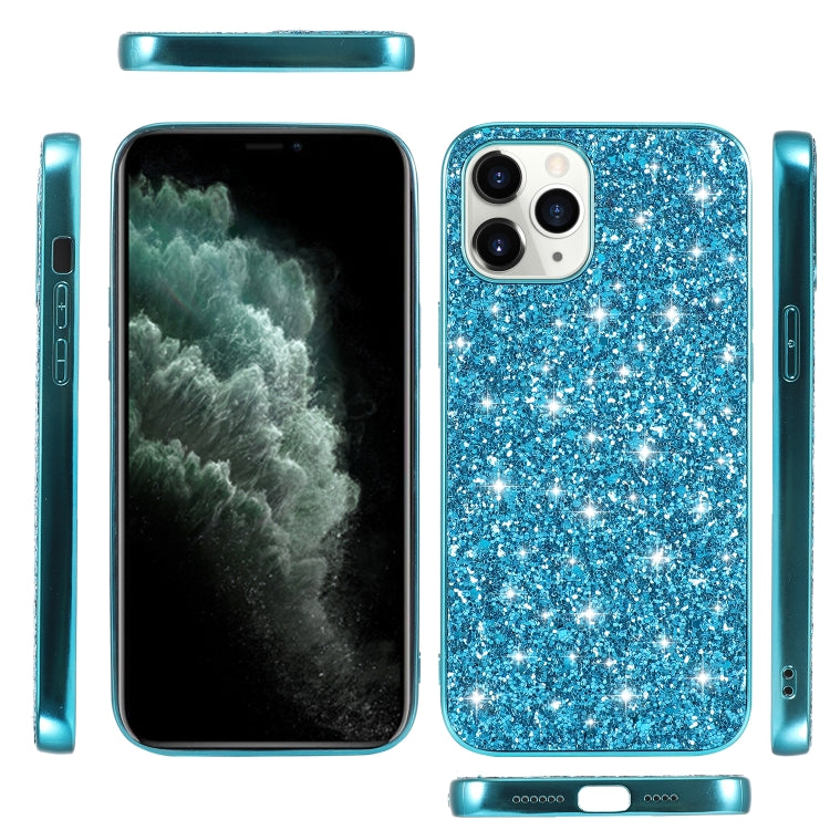 For iPhone 15 Pro Glitter Powder TPU Phone Case(Blue) - HoMEdemic™ 