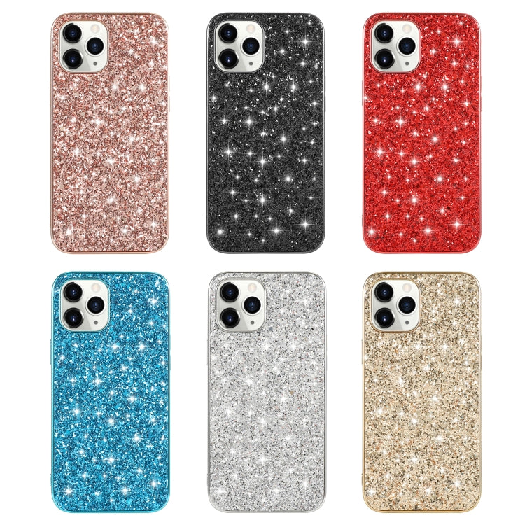 For iPhone 15 Pro Glitter Powder TPU Phone Case(Blue) - HoMEdemic™ 