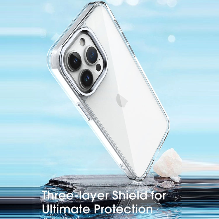 For iPhone 15 Pro High Translucency Acrylic Phone Case(White) - HoMEdemic™ 