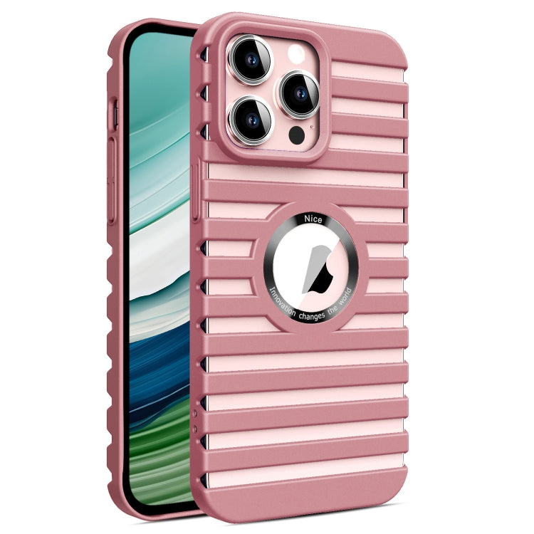 For iPhone 15 Pro Hollow Heat Dissipation MagSafe Magnetic PC Phone Case(Pink) - HoMEdemic™ 