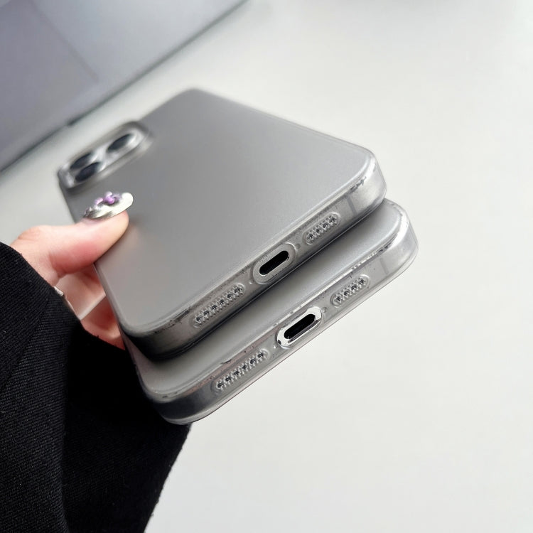 For iPhone 15 Pro Ice Series PC Full Coverage Shockproof Phone Case(Black) - HoMEdemic™ 