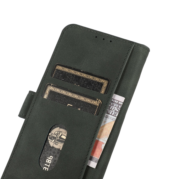 For iPhone 15 Pro KHAZNEH Matte Texture Leather Phone Case(Green) - HoMEdemic™ 