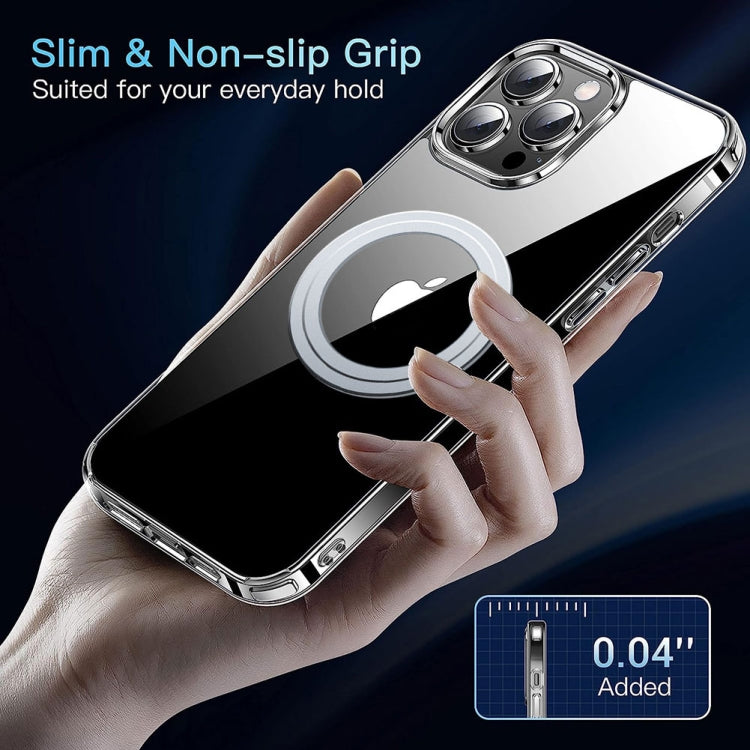 For iPhone 15 Pro LK Crystal Clear MagSafe Magnetic Phone Case(Transparent) - HoMEdemic™ 