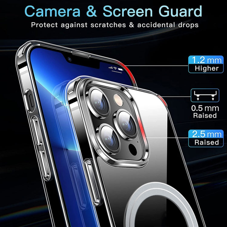 For iPhone 15 Pro LK Crystal Clear MagSafe Magnetic Phone Case(Transparent) - HoMEdemic™ 