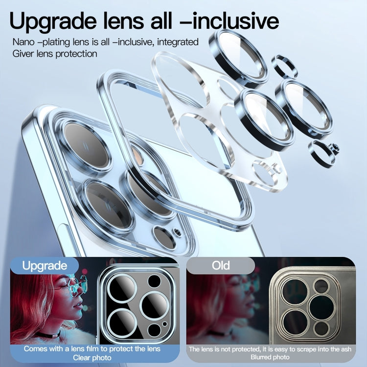 For iPhone 15 Pro Lens Protector MagSafe Electroplated Phone Case(Gold) - HoMEdemic™ 