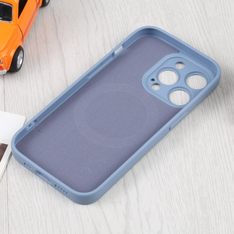 For iPhone 15 Pro Liquid Silicone Magsafe Phone Case(Lavender Grey) - HoMEdemic™ 