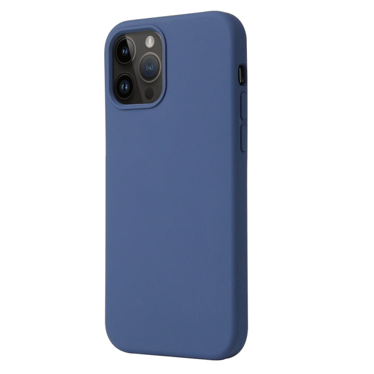 For iPhone 15 Pro Liquid Silicone Phone Case(Blue) - HoMEdemic™ 