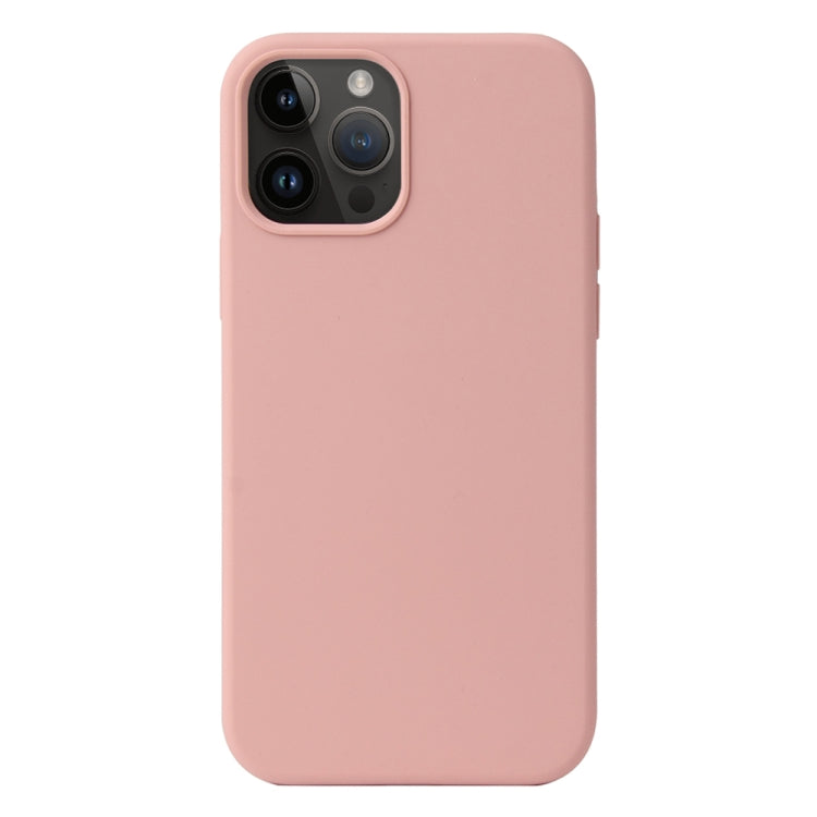For iPhone 15 Pro Liquid Silicone Phone Case(Cherry Blossom Pink) - HoMEdemic™ 