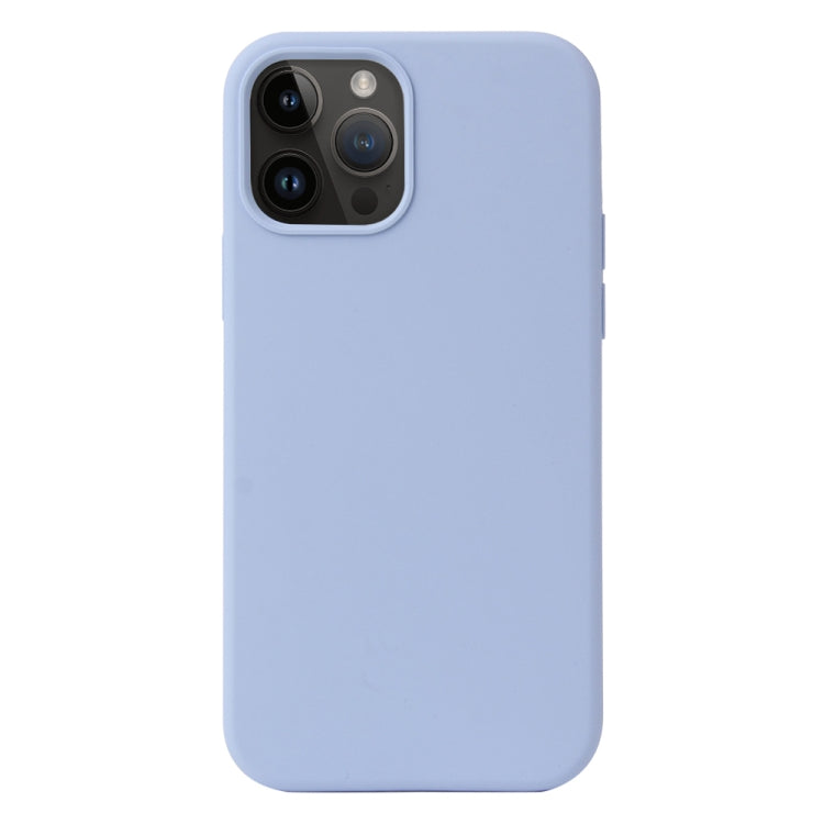 For iPhone 15 Pro Liquid Silicone Phone Case(Lilac Purple) - HoMEdemic™ 