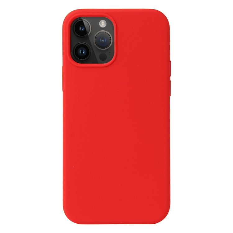 For iPhone 15 Pro Liquid Silicone Phone Case(Red) - HoMEdemic™ 