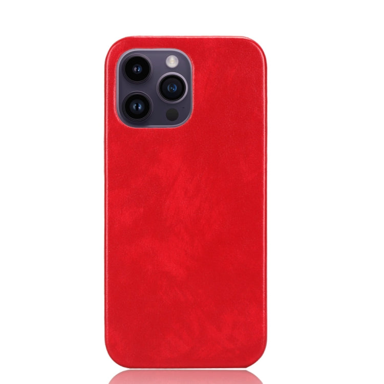 For iPhone 15 Pro Litchi Texture Back Cover Phone Case(Red) - HoMEdemic™ 