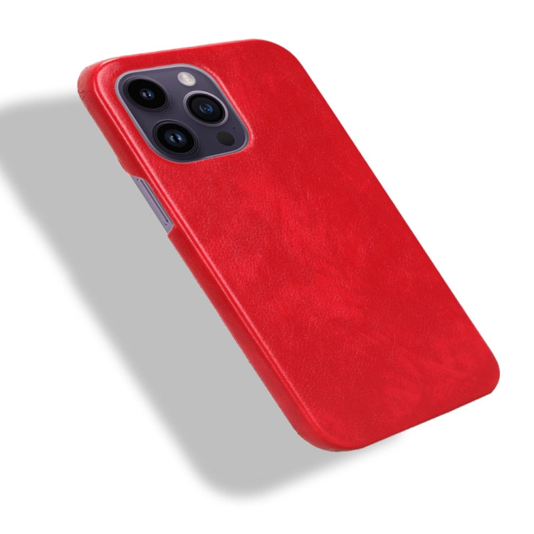 For iPhone 15 Pro Litchi Texture Back Cover Phone Case(Red) - HoMEdemic™ 